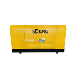 Передвижной дизельный компрессор BERG М-6-8