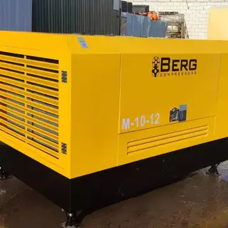 Передвижной дизельный компрессор BERG М-10-12