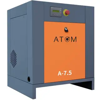 Винтовой компрессор ATOM А-7,5Е 10