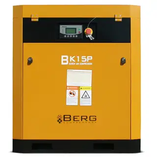 Винтовой компрессор Berg ВК-15Р-Е (IP23) 7 бар