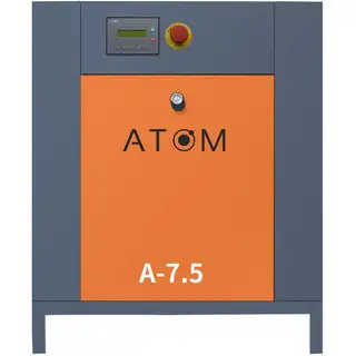 Винтовой компрессор ATOM А-7,5Е 10